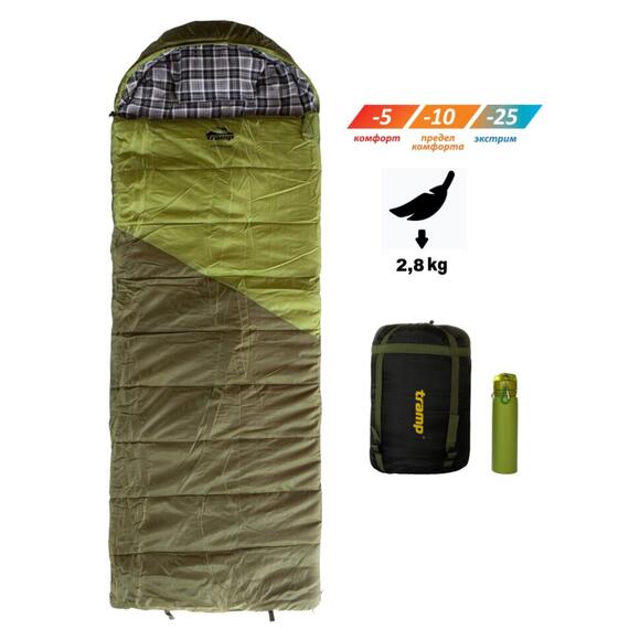Спальный мешок Tramp Kingwood Regular 220*80см (левый), фото 