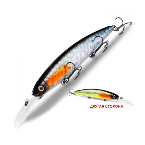 Воблер Bearking Balisong Minnow 130 SF Long Bill Цвет M, Цвет: M, фото 