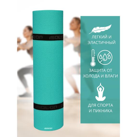 Коврик туристический ISOLON Optima Light 1800х600х8 бирюз, фото , изображение 2
