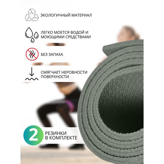 Коврик туристический ISOLON Hunter Soft 10 2100х700х10 хаки, фото , изображение 3