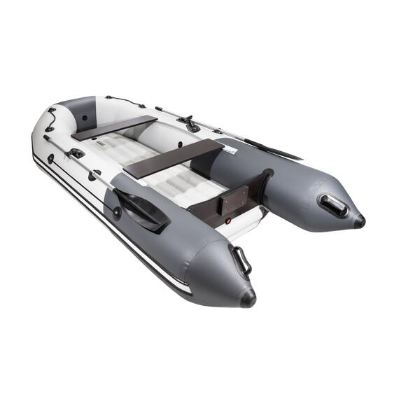 Надувная лодка Таймень LX 3200 НДНД светло-серый/графит, фото , изображение 3