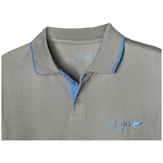Рубашка поло SALMO GREY 03 размер L, фото , изображение 2
