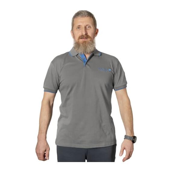 Рубашка поло SALMO GREY 03 размер L, фото , изображение 4