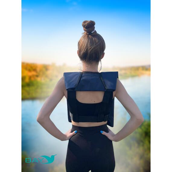 Жилет самонадувающийся спасательный LifeJacket темно-синий, Цвет: темно-синий, фото , изображение 7