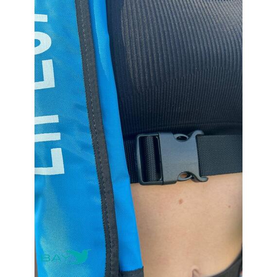 Жилет самонадувающийся спасательный LifeJacket голубой, Цвет: голубой, фото , изображение 8