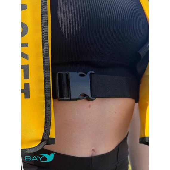 Жилет самонадувающийся спасательный LifeJacket желтый, Цвет: желтый, фото , изображение 8