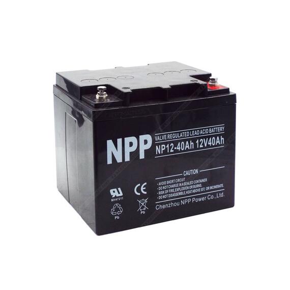 Аккумулятор NPP NP12, 40 Ah 12 V, фото 
