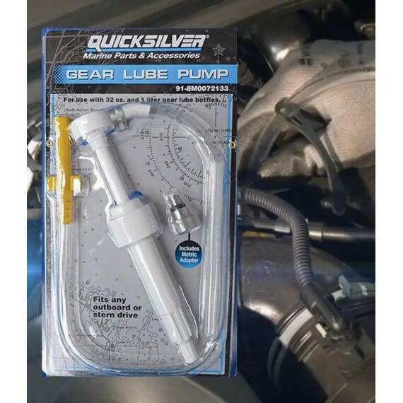 Насос для закачки масла в редуктор QuickSilver, фото , изображение 4