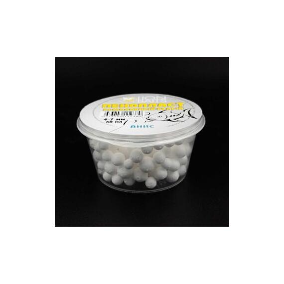 Lion Baits Пенопласт рыболовный белый "Анис" 4-7мм 50мл, фото 