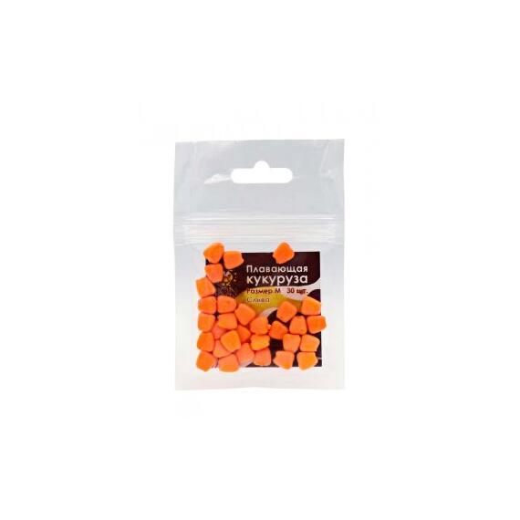 Кукуруза искусственная плавающая ароматизированная "Слива" 30шт "М", фото 