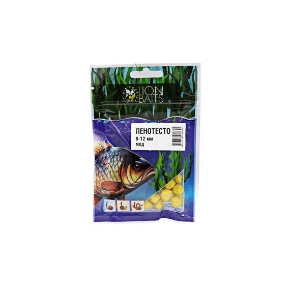 Lion Baits Пенотесто "Мед" 8-12мм 10гр, фото 