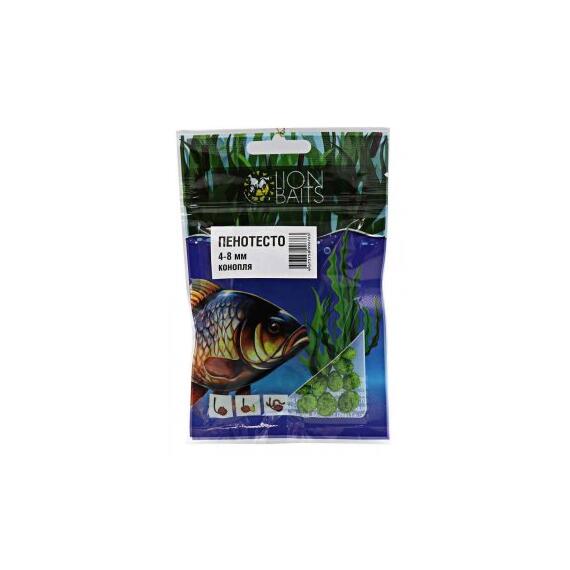 Lion Baits Пенотесто "Конопля" 4-8мм 10гр, фото 