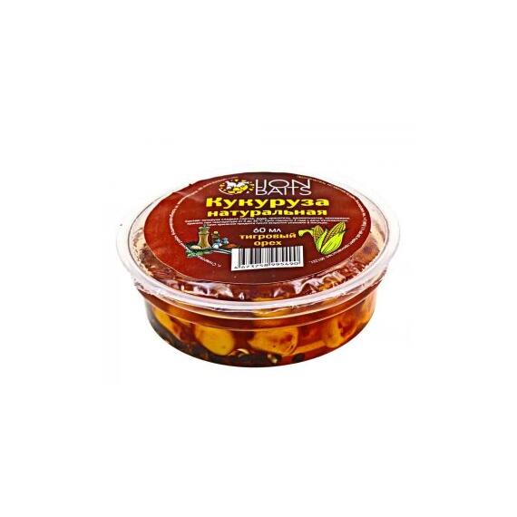 Lion baits Кукуруза натуральная в пластиковой банке (запайка) "Рыба" 60мл, фото 