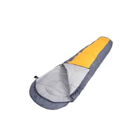 Спальный мешок ACAMPER BERGEN 300г/м2 (gray-orange), Цвет: серо-оранжевый, фото , изображение 2