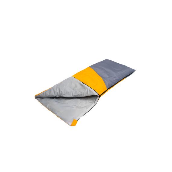 Спальный мешок ACAMPER BRUNI 300г/м2 (gray-orange), Цвет: серо-оранжевый, фото , изображение 2