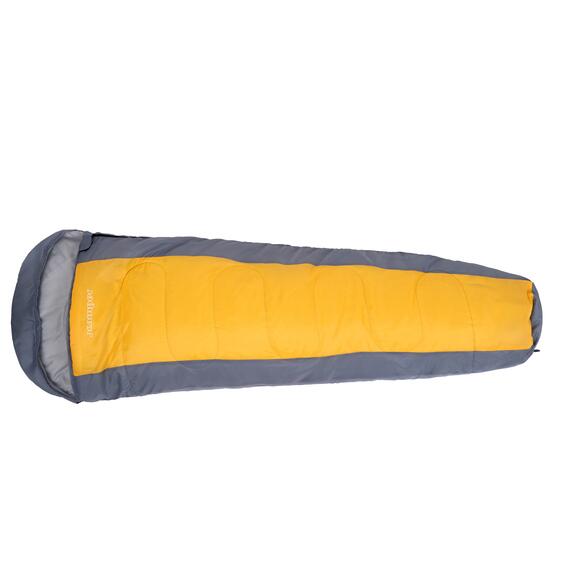 Спальный мешок ACAMPER BERGEN 300г/м2 (gray-orange), Цвет: серо-оранжевый, фото , изображение 3