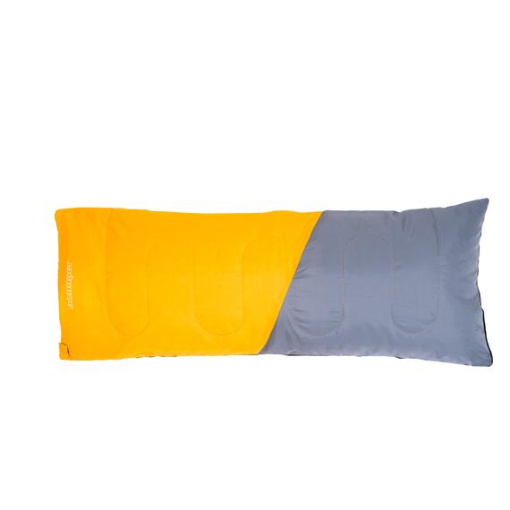 Спальный мешок ACAMPER BRUNI 300г/м2 (gray-orange), Цвет: серо-оранжевый, фото , изображение 3