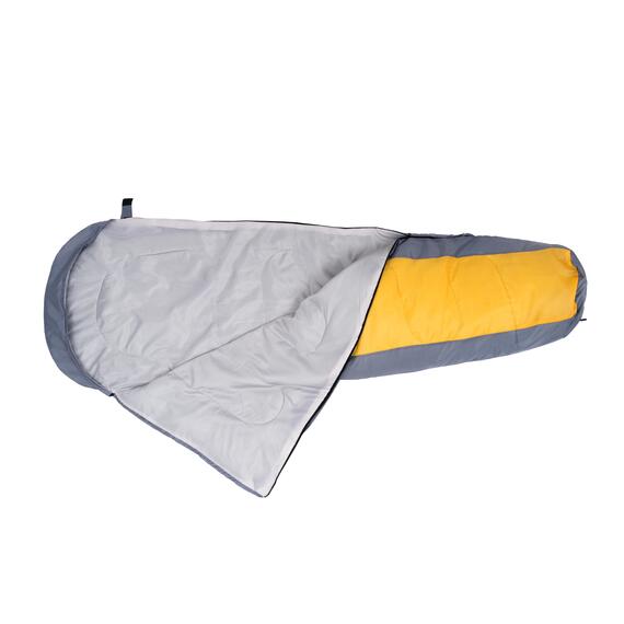 Спальный мешок ACAMPER BERGEN 300г/м2 (gray-orange), Цвет: серо-оранжевый, фото , изображение 4