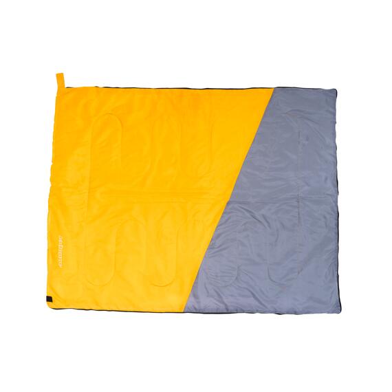 Спальный мешок ACAMPER BRUNI 300г/м2 (gray-orange), Цвет: серо-оранжевый, фото , изображение 5