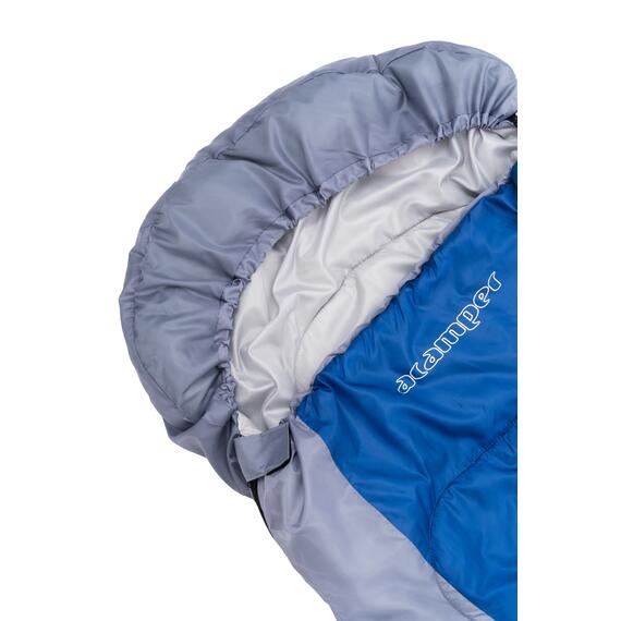 Спальный мешок ACAMPER BERGEN 300г/м2 (gray-blue), Цвет: серо-синий, фото , изображение 5