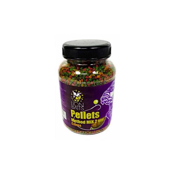 Пеллетс методный Method Mix pellets "Слива" 2мм - 300гр (банка), Цвет: микс, Вкус: слива, фото 