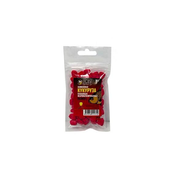 Кукуруза силиконовая плавающая не ароматизированная "Красная" 10х7мм 30гр, Цвет: красный, Диаметр (мм): 10х7, фото 