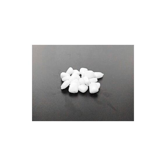 Кукуруза силиконовая плавающая не ароматизированная "Белая" 10х7мм 30гр, Цвет: белый, Диаметр (мм): 10х7, фото , изображение 2