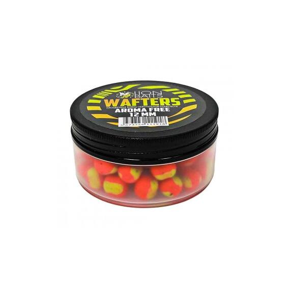 Бойлы нейтральной плавучести (Wafters) "Aroma Free" (без аромы) желто-оранж 12мм, Цвет: желто-оранжевый, Диаметр (мм): 12, фото 
