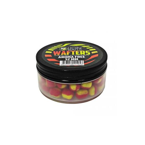 Бойлы нейтральной плавучести (Wafters) "Aroma Free" (без аромы) желто-красный 12мм, Цвет: желто-красный, Диаметр (мм): 12, фото 
