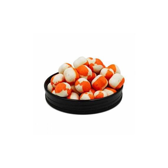 Бойлы нейтральной плавучести (Wafters) "Aroma Free" (без аромы) бело-оранж 14мм, Цвет: бело-оранжевый, Диаметр (мм): 14, фото , изображение 3