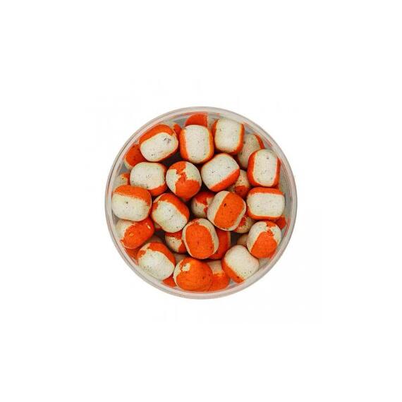 Бойлы нейтральной плавучести (Wafters) "Aroma Free" (без аромы) бело-оранж 14мм, Цвет: бело-оранжевый, Диаметр (мм): 14, фото , изображение 4