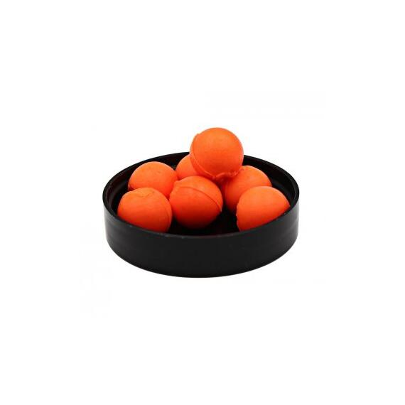 Lion Baits Бойлы плавающие Pop-Up Силиконовый "Слива" 14мм (15шт), Цвет: оранжевый, Вкус: слива, Диаметр (мм): 14, фото , изображение 3