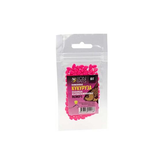 Кукуруза силиконовая плавающая не ароматизированная "Розовая" 6х5мм 10гр, Цвет: розовый, Диаметр (мм): 6х5, фото 