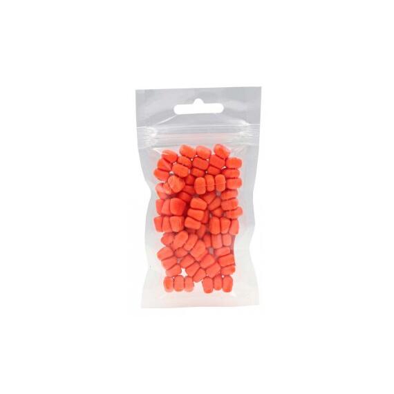 Кукуруза силиконовая плавающая не ароматизир. Тройная "Оранж" L 10х7мм 25гр, фото , изображение 2