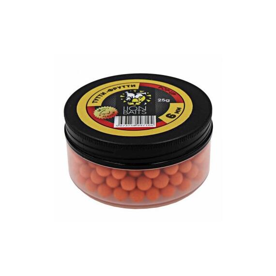 Lion Baits Бойлы плавающие Pop-Up "Тутти-Фрутти" 6 мм - 25гр, фото 