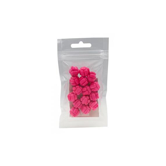 Кукуруза силиконовая плавающая Попкорн "Розовый" 15шт, Цвет: розовый, Диаметр (мм): 14, фото , изображение 2