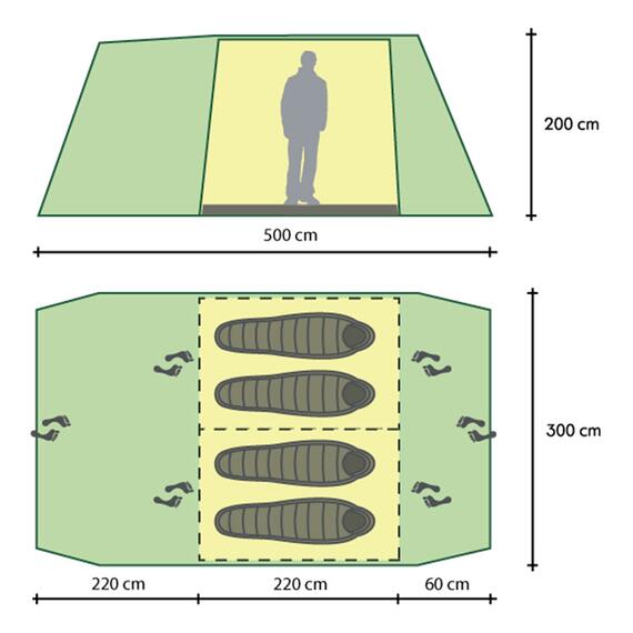 Палатка Golden Shark Arena 4, фото , изображение 6