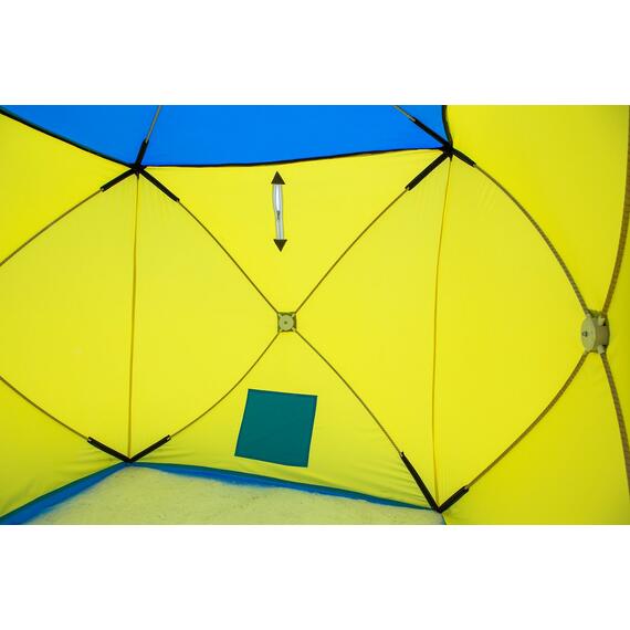 Палатка СТЭК КУБ-1 (однослойная) (1.5х1.5х1.7м), фото , изображение 2