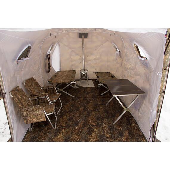 Универсальная палатка Берег Кубоид 4.40 (двухслойная), Длина: 440 см, фото , изображение 11