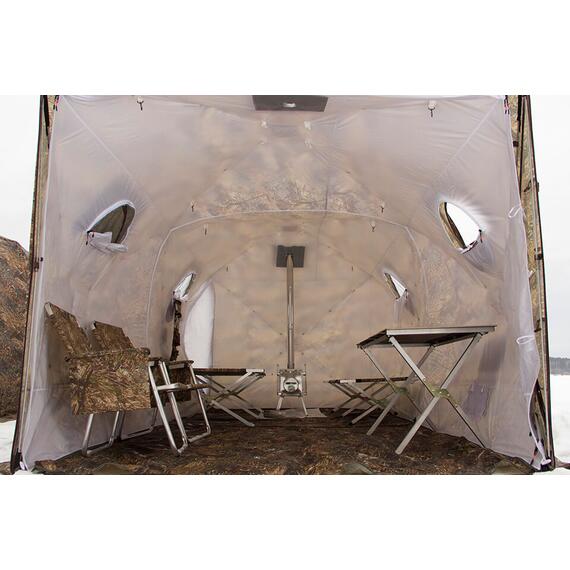 Универсальная палатка Берег Кубоид 4.40 (двухслойная), Длина: 440 см, фото , изображение 12