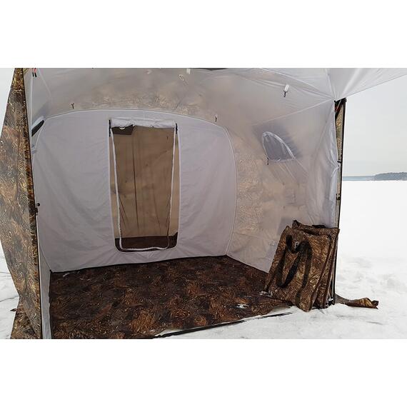 Универсальная палатка Берег Кубоид 4.40 (двухслойная), Длина: 440 см, фото , изображение 14