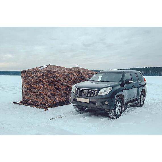 Универсальная палатка Берег Кубоид 4.40 (двухслойная), Длина: 440 см, фото , изображение 4