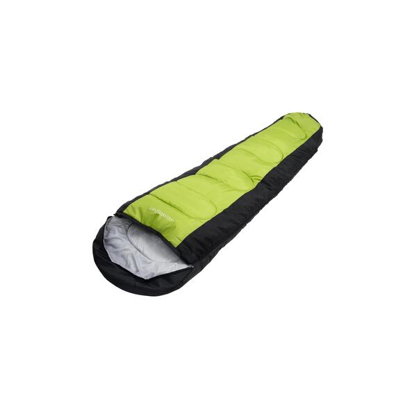 Спальный мешок ACAMPER NORDLYS 2*200г/м2 (black-green), Цвет: черно-зеленый, фото 