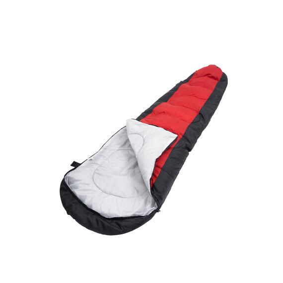 Спальный мешок ACAMPER NORDLYS 2*200г/м2 (black-red), Цвет: черно-красный, фото , изображение 2