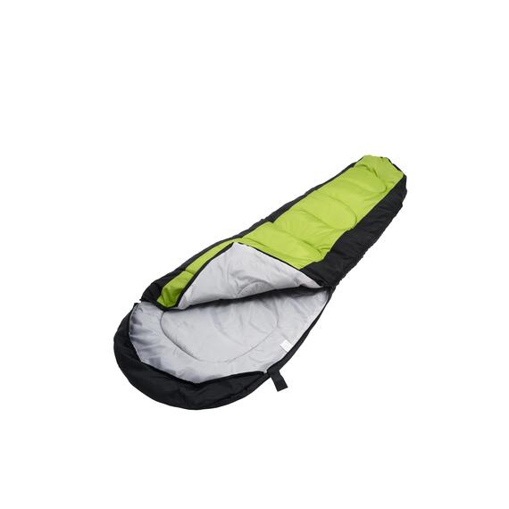 Спальный мешок ACAMPER NORDLYS 2*200г/м2 (black-green), Цвет: черно-зеленый, фото , изображение 2