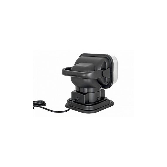 Фара-искатель Bay 12V 50W LED с дистанционным управлением, черный (200х240х200мм) (арт.CH001-BL), фото , изображение 4