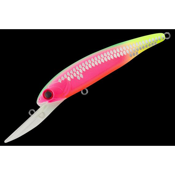 Воблер TsuYoki JASS 90F FRUS, Цвет: FRUS, Вес воблера (г): 12, Длина воблера (мм): 90, Тип воблера: Минноу, Тип плавучести : плавающий, Штрихкод: 220874, Количество крючков: 2, фото 