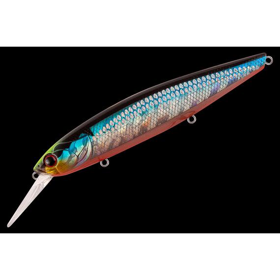 Воблер TsuYoki DRAGA MR 130SP 014S, Цвет: 014S, Вес воблера (г): 25,5, Длина воблера (мм): 130, Тип воблера: Минноу, Тип плавучести : суспендер, Штрихкод: 221255, Количество крючков: 3, фото 