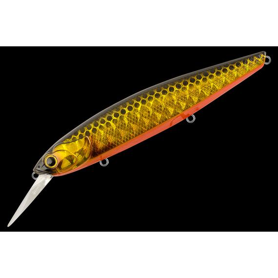 Воблер TsuYoki DRAGA MR 130SP TS264G, Цвет: TS264G, Вес воблера (г): 25,5, Длина воблера (мм): 130, Тип воблера: Минноу, Тип плавучести : суспендер, Штрихкод: 223942, Количество крючков: 3, фото 