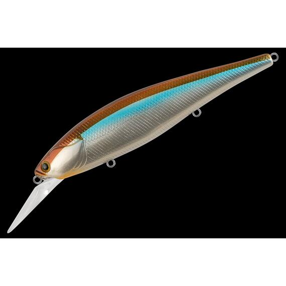 Воблер TsuYoki MOVER MR 128SP WR019, Цвет: WR019, Вес воблера (г): 27,6, Длина воблера (мм): 128, Тип воблера: Минноу, Тип плавучести : суспендер, Штрихкод: 224038, Количество крючков: 3, фото 